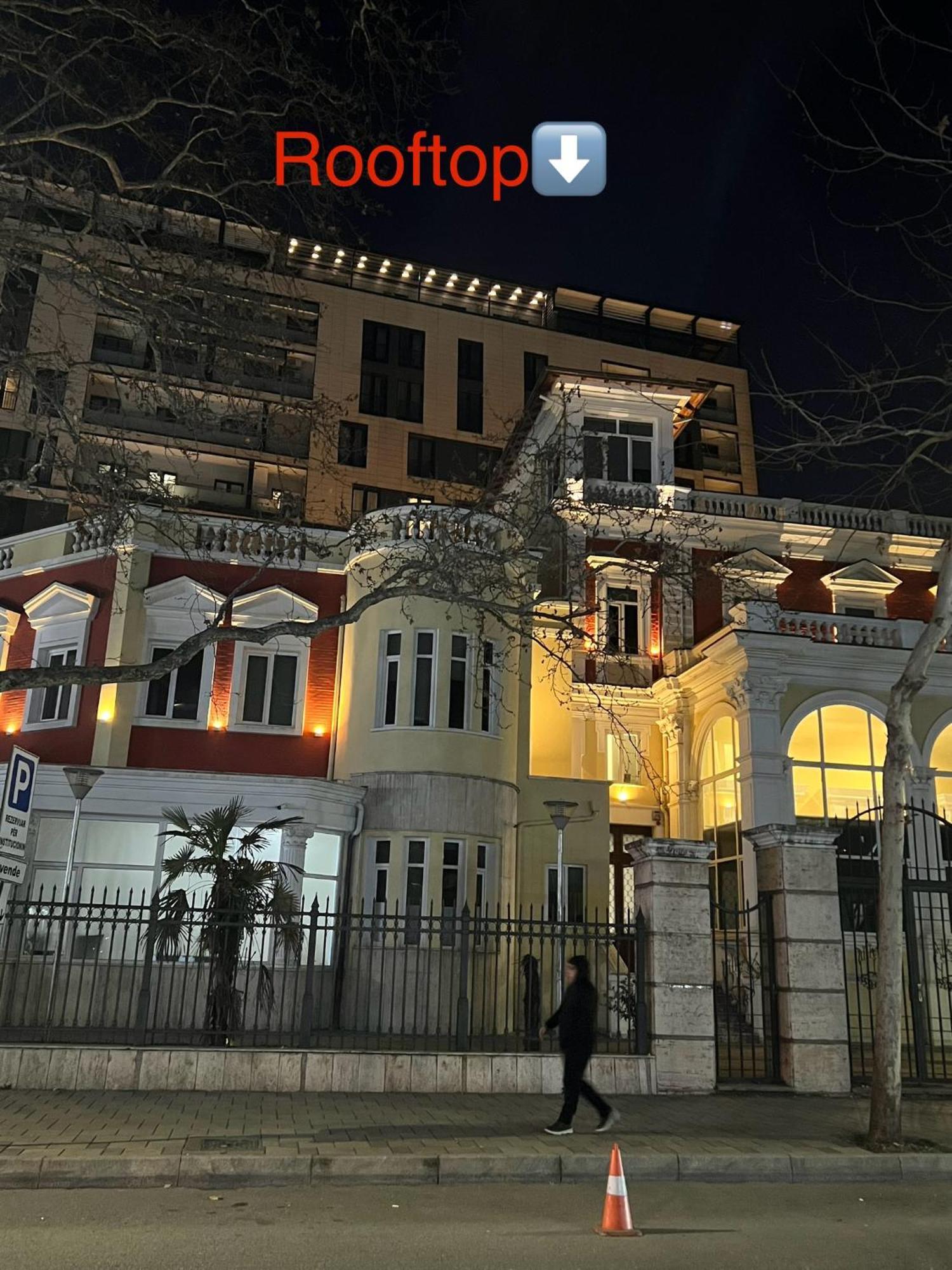 Rooftop City Light Tiran Dış mekan fotoğraf