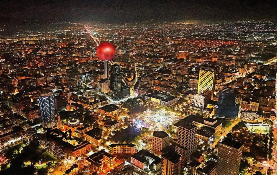 Rooftop City Light Tiran Dış mekan fotoğraf